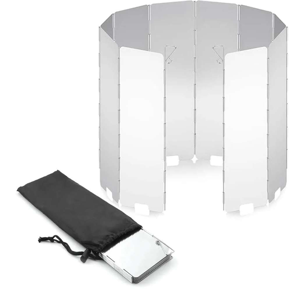 Camping Cooking Lightweight - Pare-vent léger et pliable pour réchaud