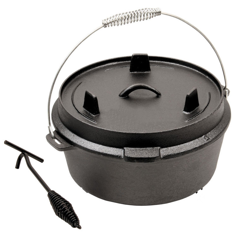 Camping Cooking Dutch Oven - Four hollandais de camping de 25