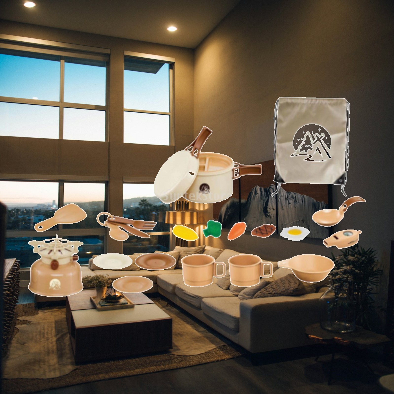 Camping Cooking With Kids - Ensemble de cuisine de camping pour