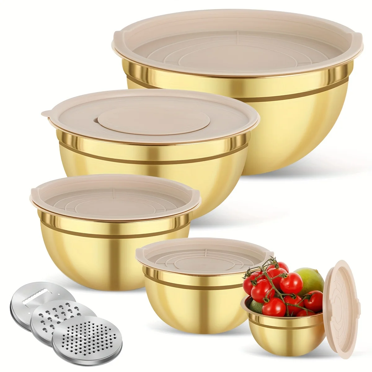 Camping Cooking Tool Set - Ensemble de 10 bols à mélanger