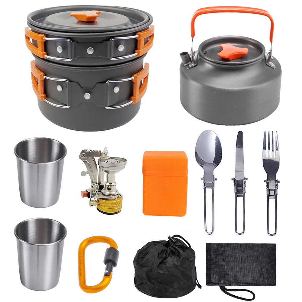 Camping Cooking Vegetables - Ensemble de cuisine de camping en