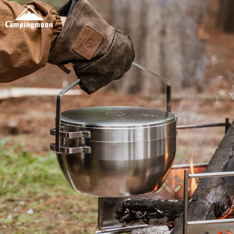 Camping Cooking Dutch Oven - Marmite de Camping polyvalente – Four