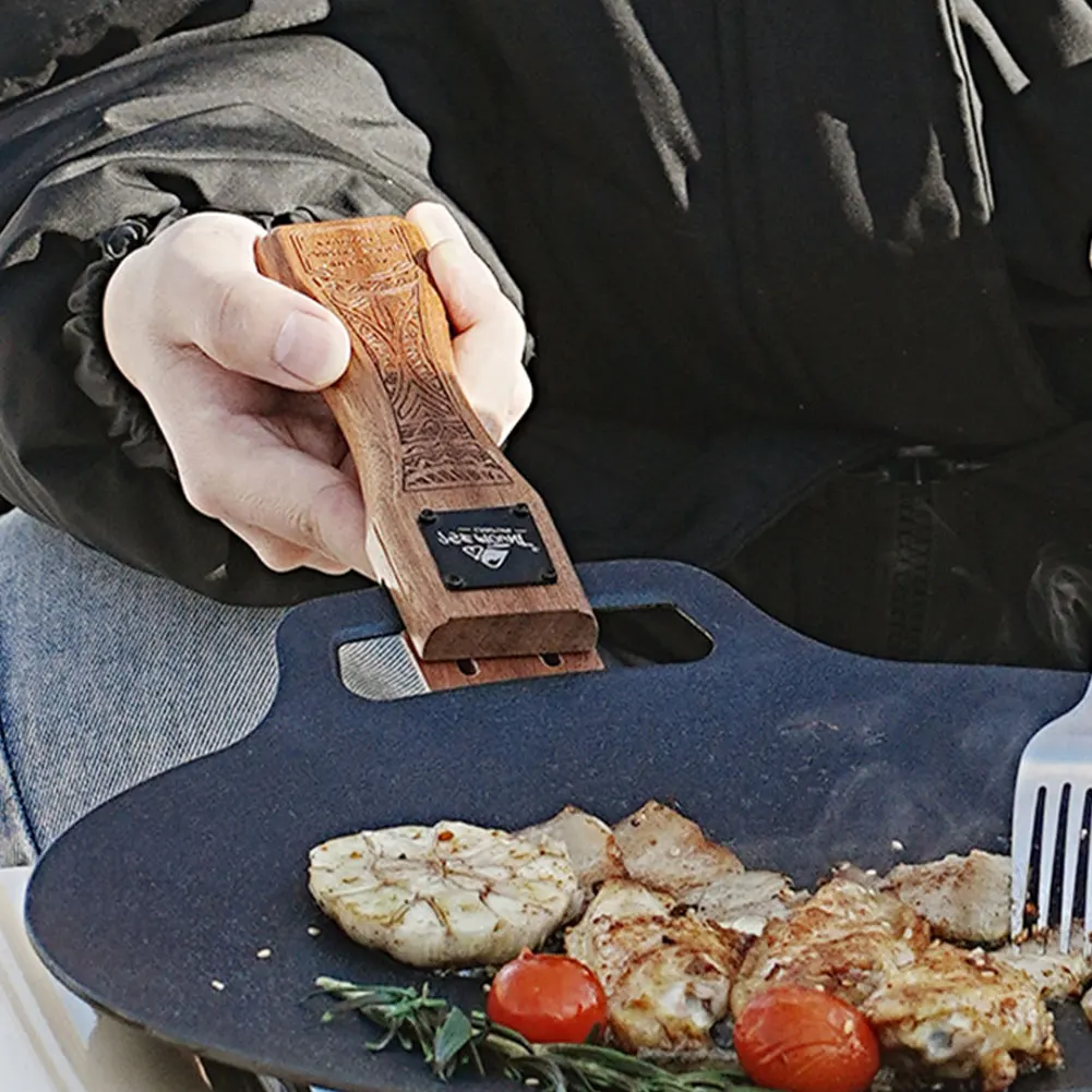 Camping Cooking Handle - Poignée de plaque de cuisson en