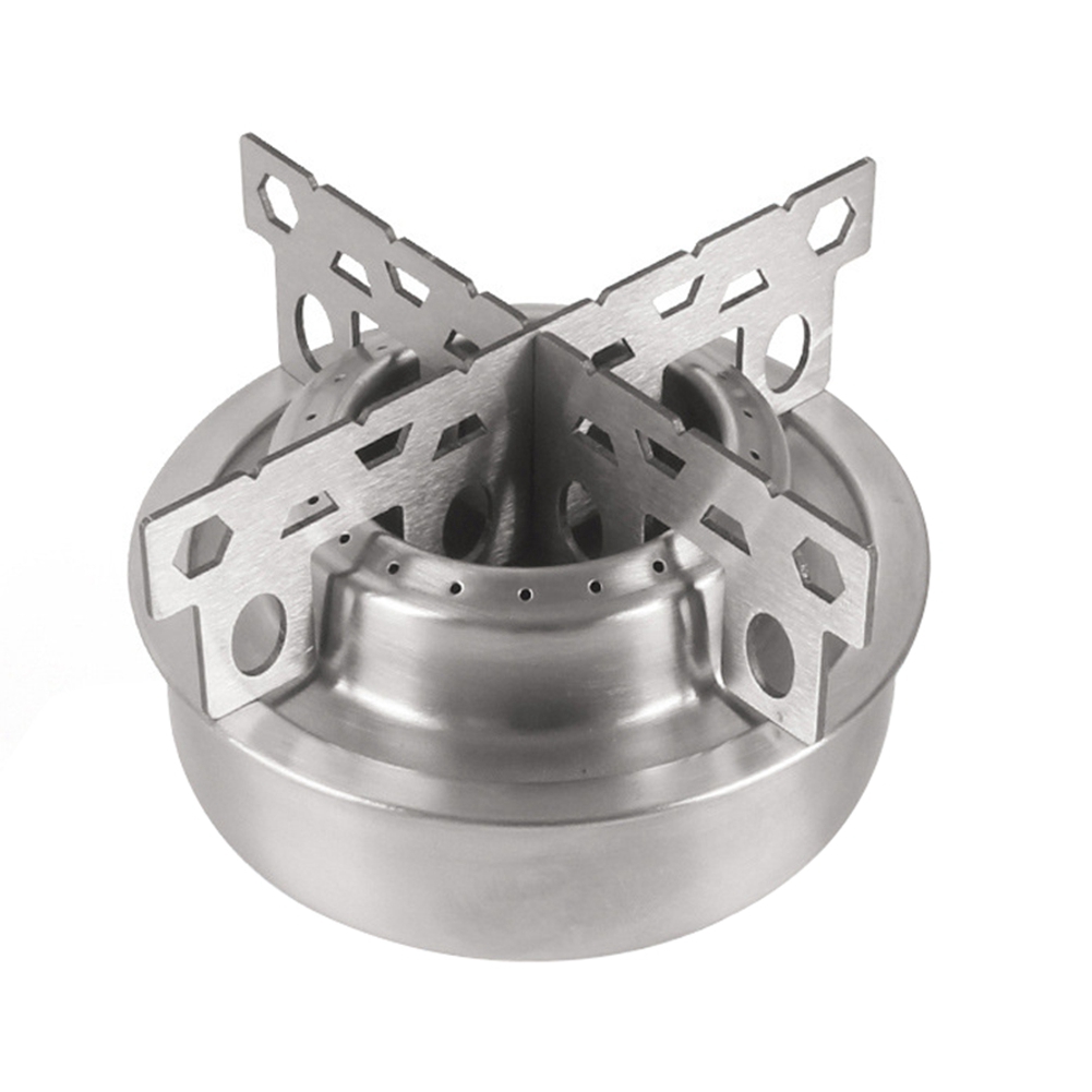 Camping Cooking Multi Tool - Mini poêle à alcool Portable, support