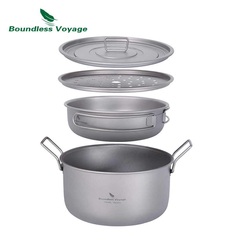 Camping Cooking Tool Set - Marmite de Camping de Voyage sans