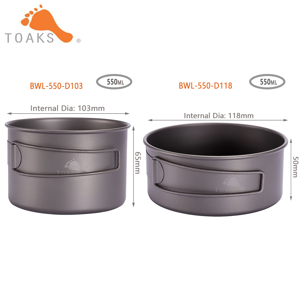 TOAKS – bol de Camping en tita - Camping Cooking Set Lightweight avis et prix