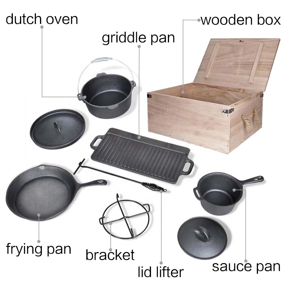 Barbecue pré-assaisonné robust - Camping Cooking Dutch Oven avis et prix