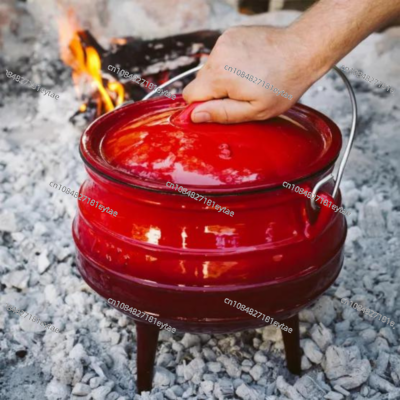 Potjie en fonte émaillée, flam - Camping Cooking Dutch Oven avis et prix