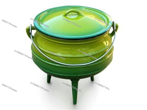Potjie en fonte émaillée, flam - Camping Cooking Dutch Oven avis et prix