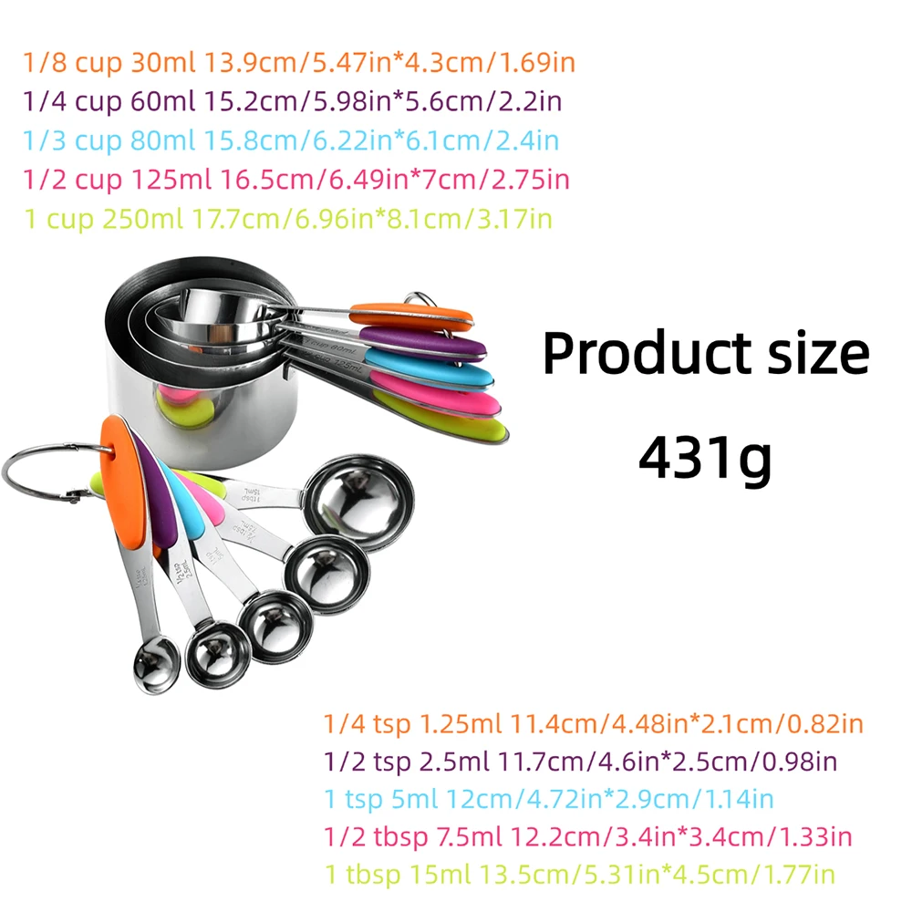 Ensemble de tasses et cuillère - Camping Cooking Tool Set avis et prix