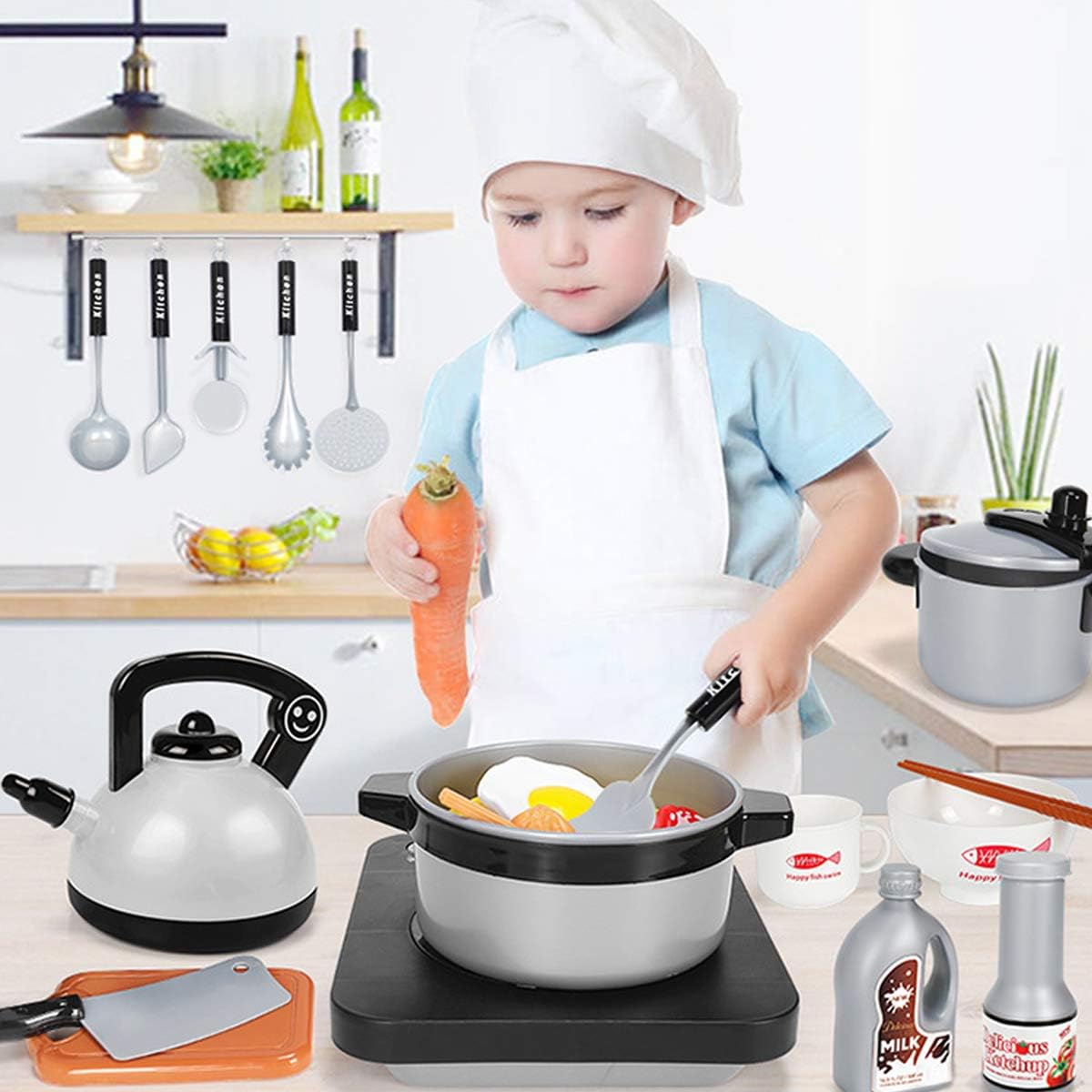 Ensemble de jouets de cuisine  - Camping Cooking With Kids avis et prix