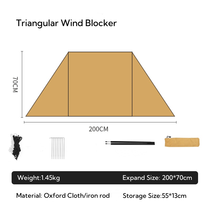 Pare-vent de camping Oxford, p - Camping Cooking Wind Blocker avis et prix