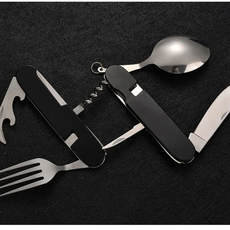 Vaisselle pliante 4 en 1, uste - Camping Cooking Knives avis et prix