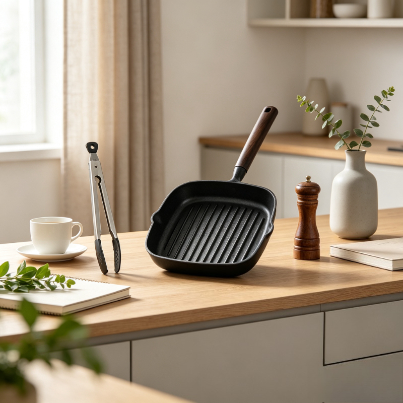 Poêle en fonte nordique non re - Skillet Cast Iron Camp avis et prix
