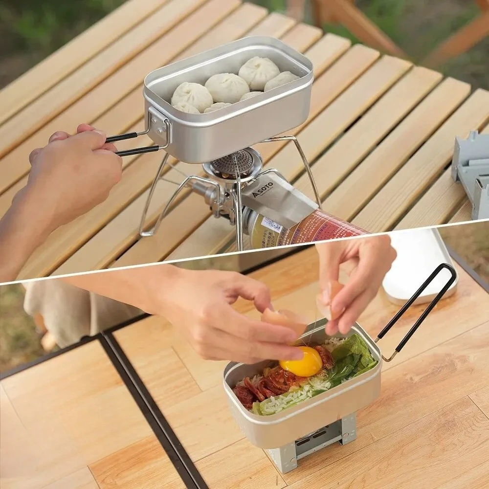 Boîtes à déjeuner en aluminium - Camping Outdoor Cooking Table avis et prix