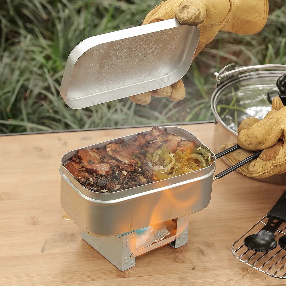 Boîtes à déjeuner en aluminium - Camping Outdoor Cooking Table avis et prix