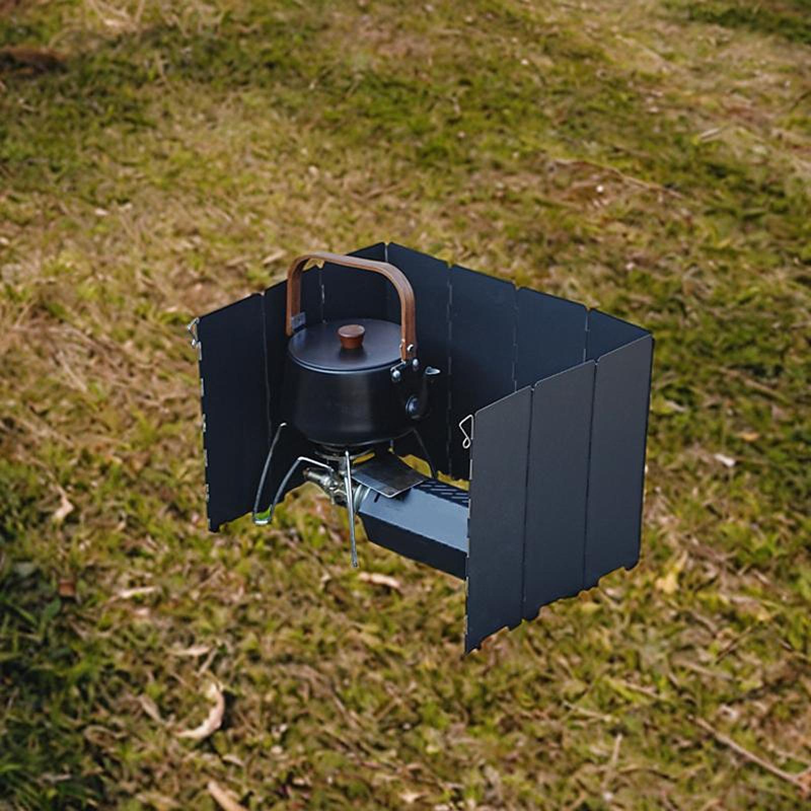 Pare-vent de camping portable  - Camping Cooking Wind Blocker avis et prix