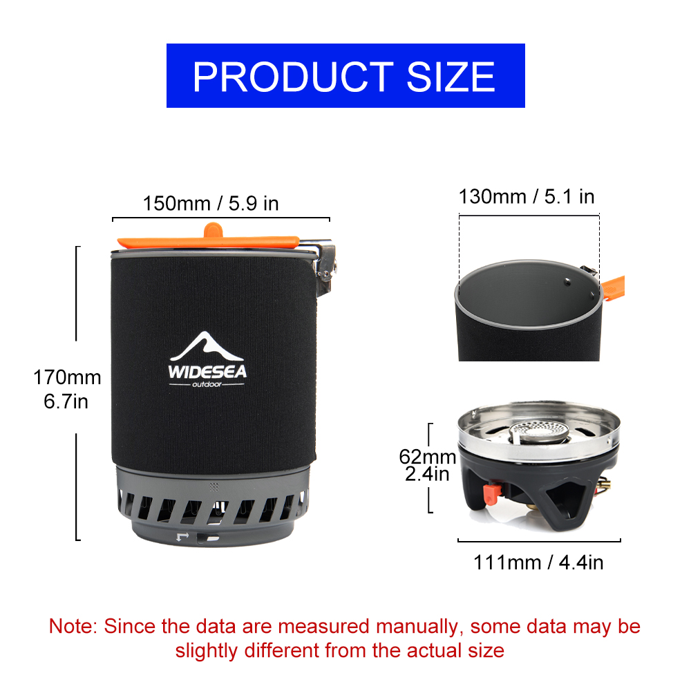 Widesea – système de cuisine d - Camping Cooking Gas avis et prix
