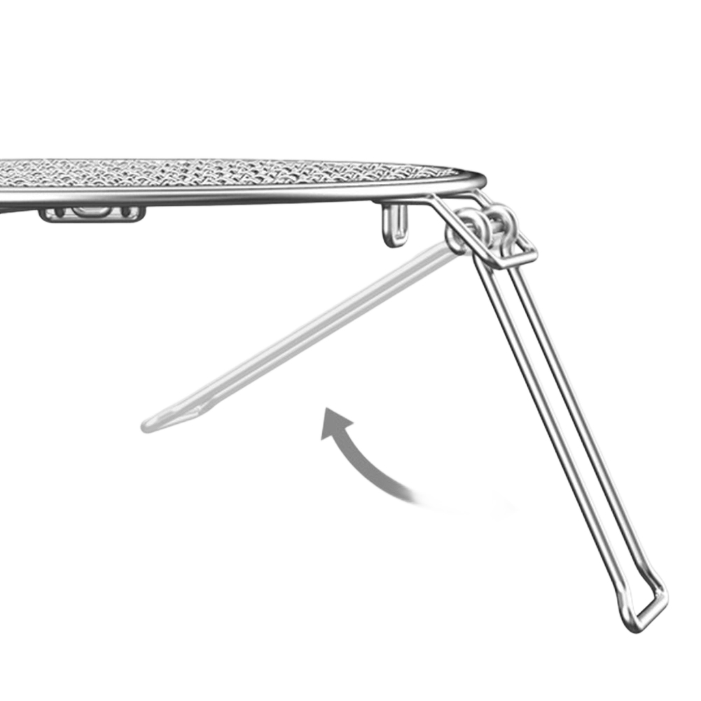 Grille de barbecue pliable en  - Camping Cooking Dutch Oven avis et prix