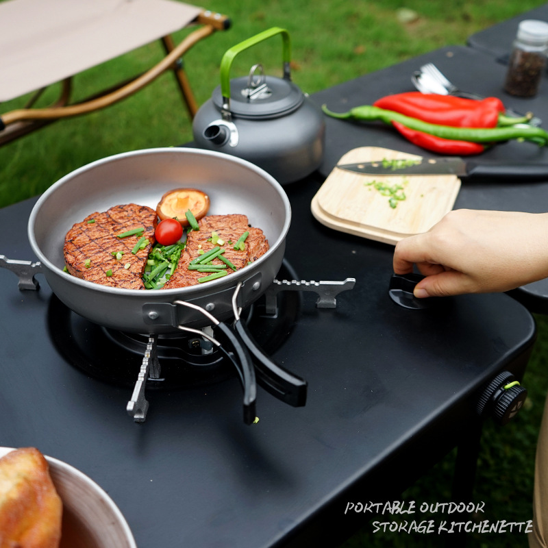 Table de cuisine de camping po - Camping Outdoor Cooking Table avis et prix