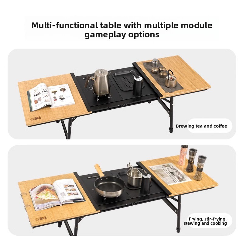 Table de camping en aluminium  - Camping Outdoor Cooking Table avis et prix