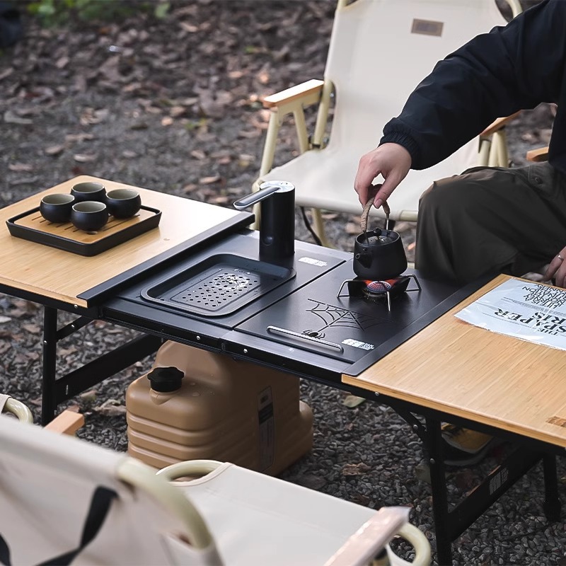 Table de camping en aluminium  - Camping Outdoor Cooking Table avis et prix
