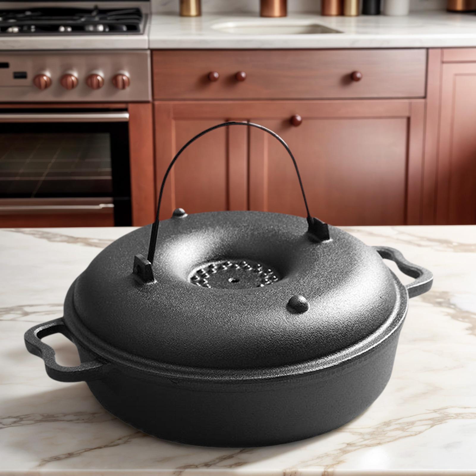 Chaudron en fonte pour la cuis - Camping Cooking Dutch Oven avis et prix
