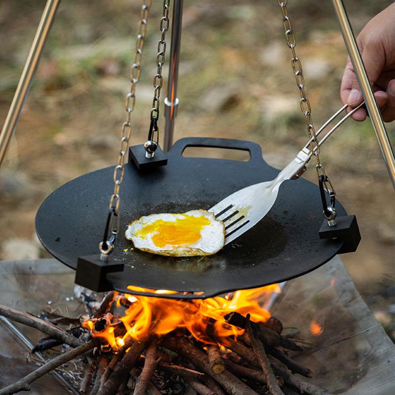 Trépied de camping en alliage  - Camping Cooking Fire Pit avis et prix