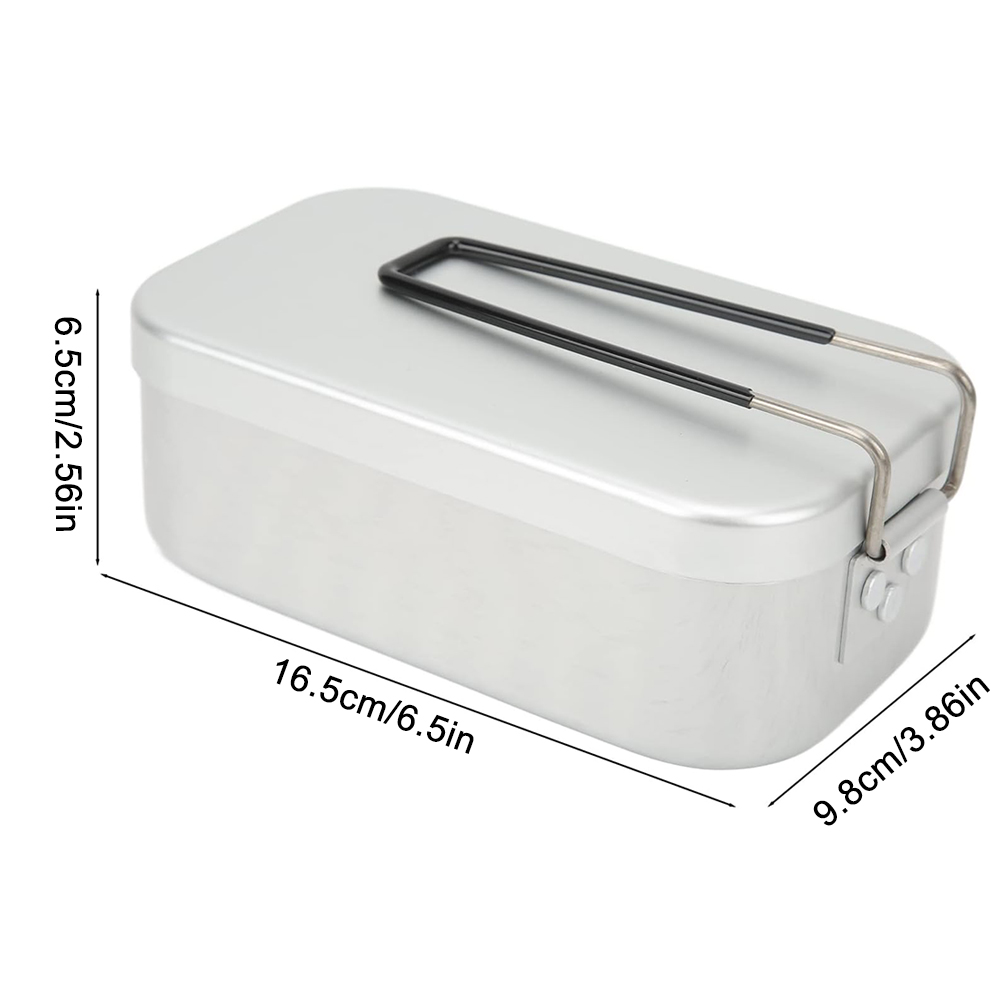 Boîtes à déjeuner en aluminium - Camping Cooking Handle avis et prix