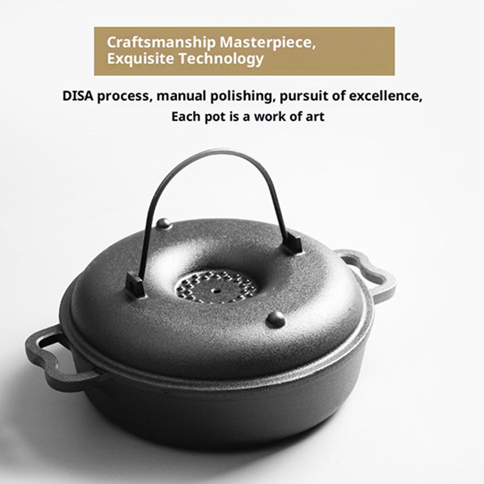 Marmite à soupe en fonte, uste - Camping Cooking Dutch Oven avis et prix