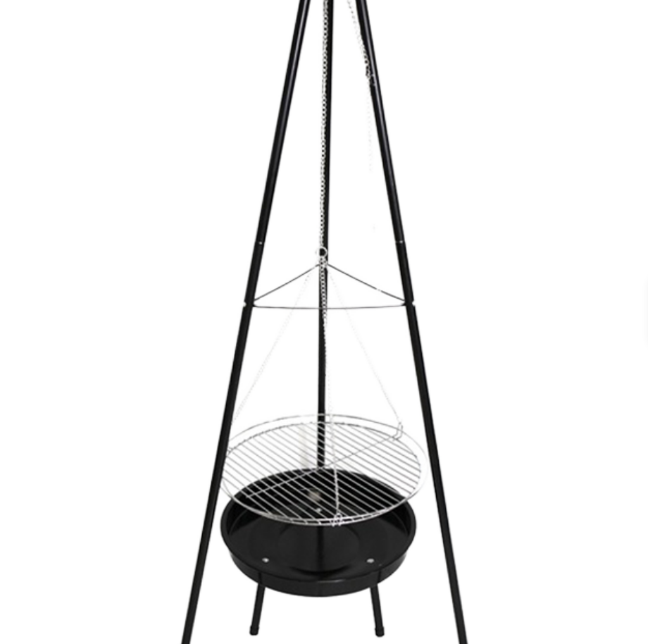 Barbecue suspendu sur trépied  - Camping Cooking Fire Pit avis et prix