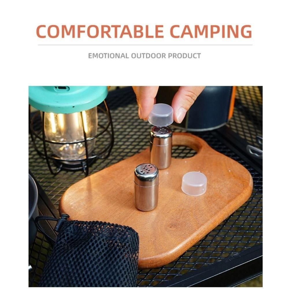 2 bouteilles à épices en acier - Camping Cooking Multi Tool avis et prix