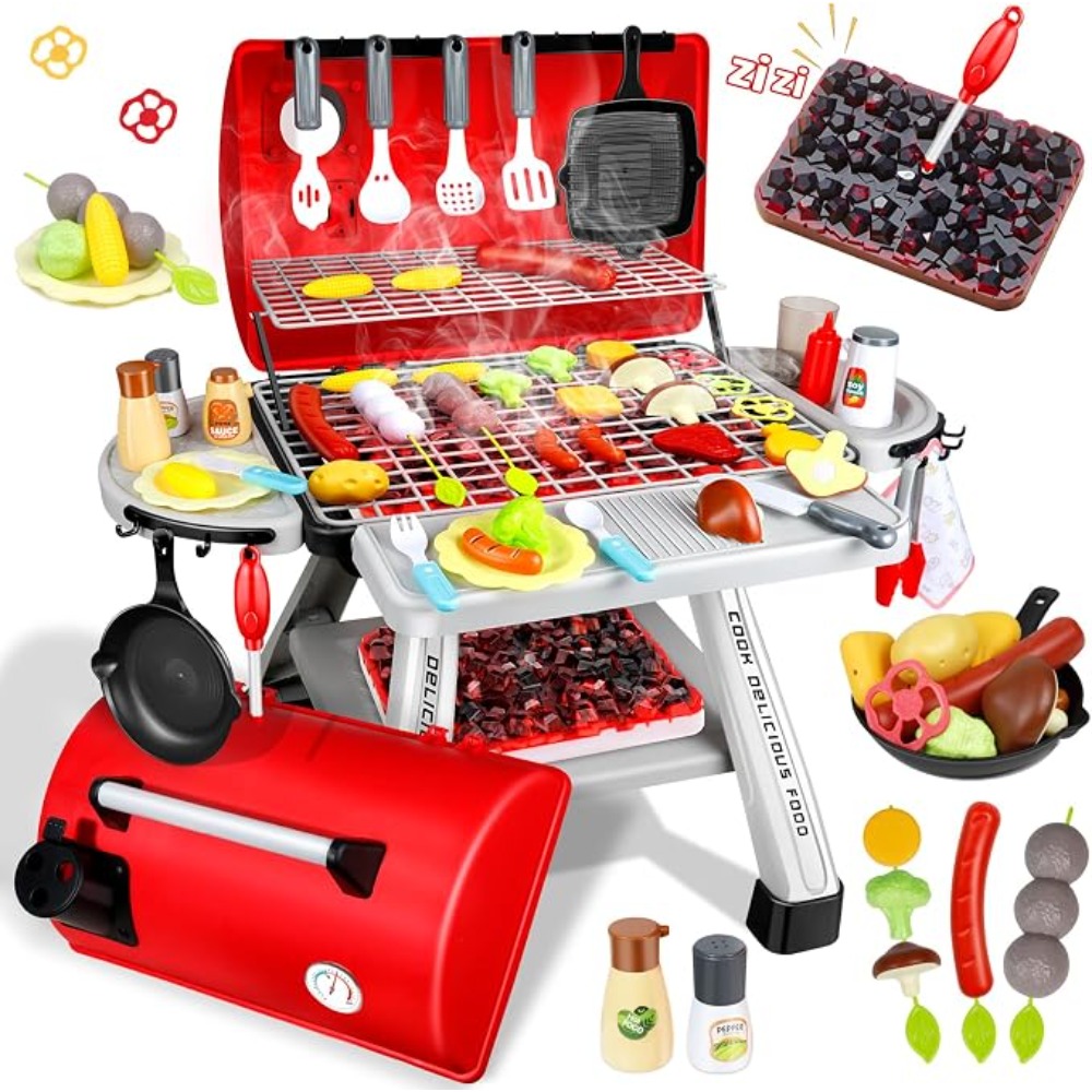 Ensemble de jouets barbecue po - Camping Cooking With Kids avis et prix