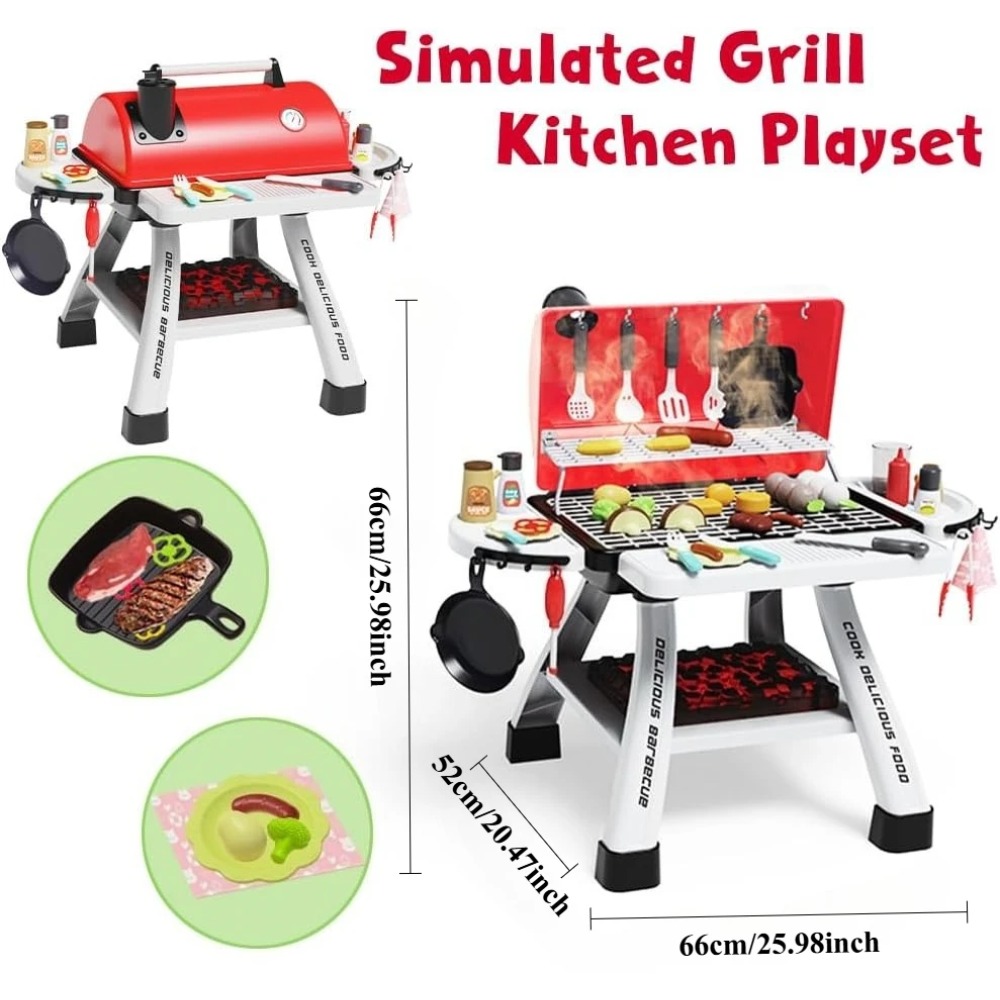 Ensemble de jouets barbecue po - Camping Cooking With Kids avis et prix