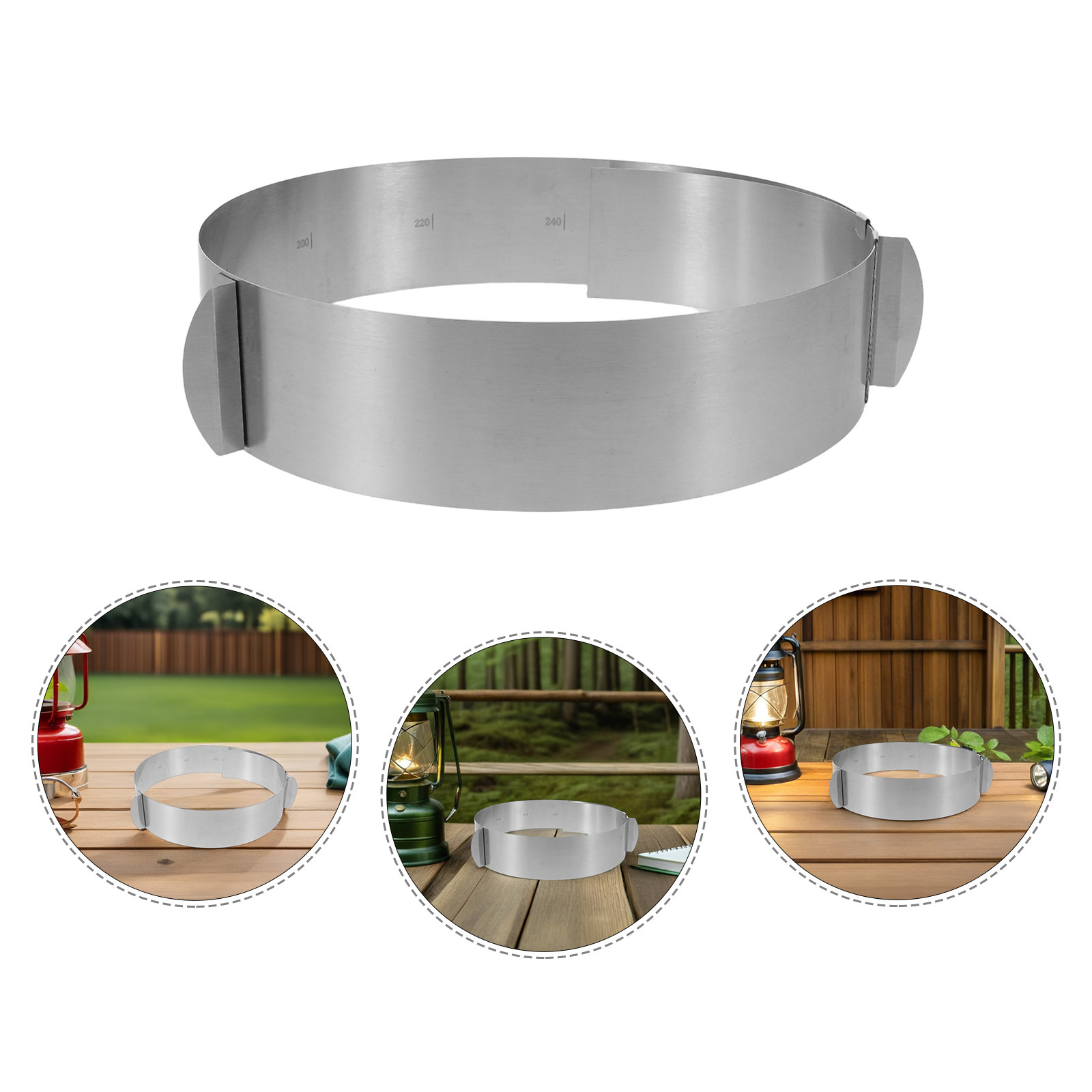 Pare-vent réglable pour réchau - Camping Cooking Wind Blocker avis et prix