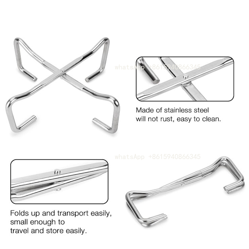 Support pliable 4-en-1 pour co - Camping Cooking Dutch Oven avis et prix