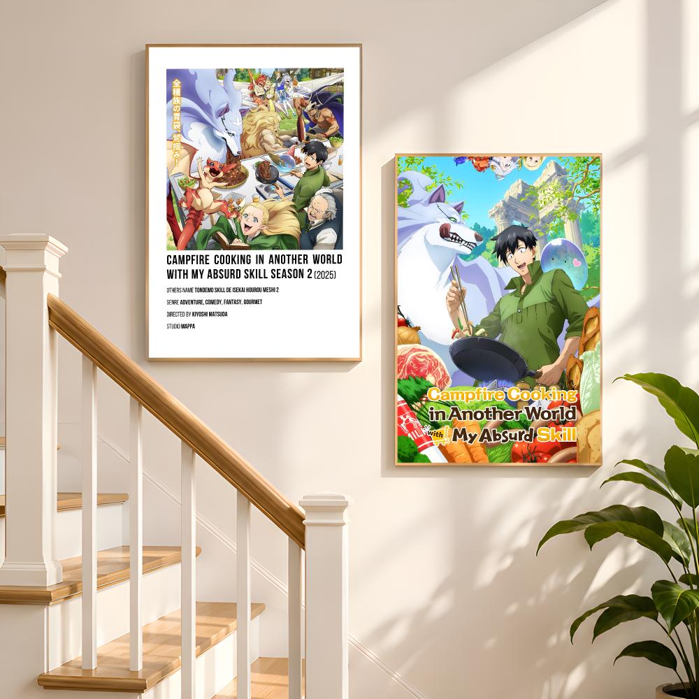 Poster « Campfire Cooking In A - Campfire Cooking With My Absurd Skill avis et prix