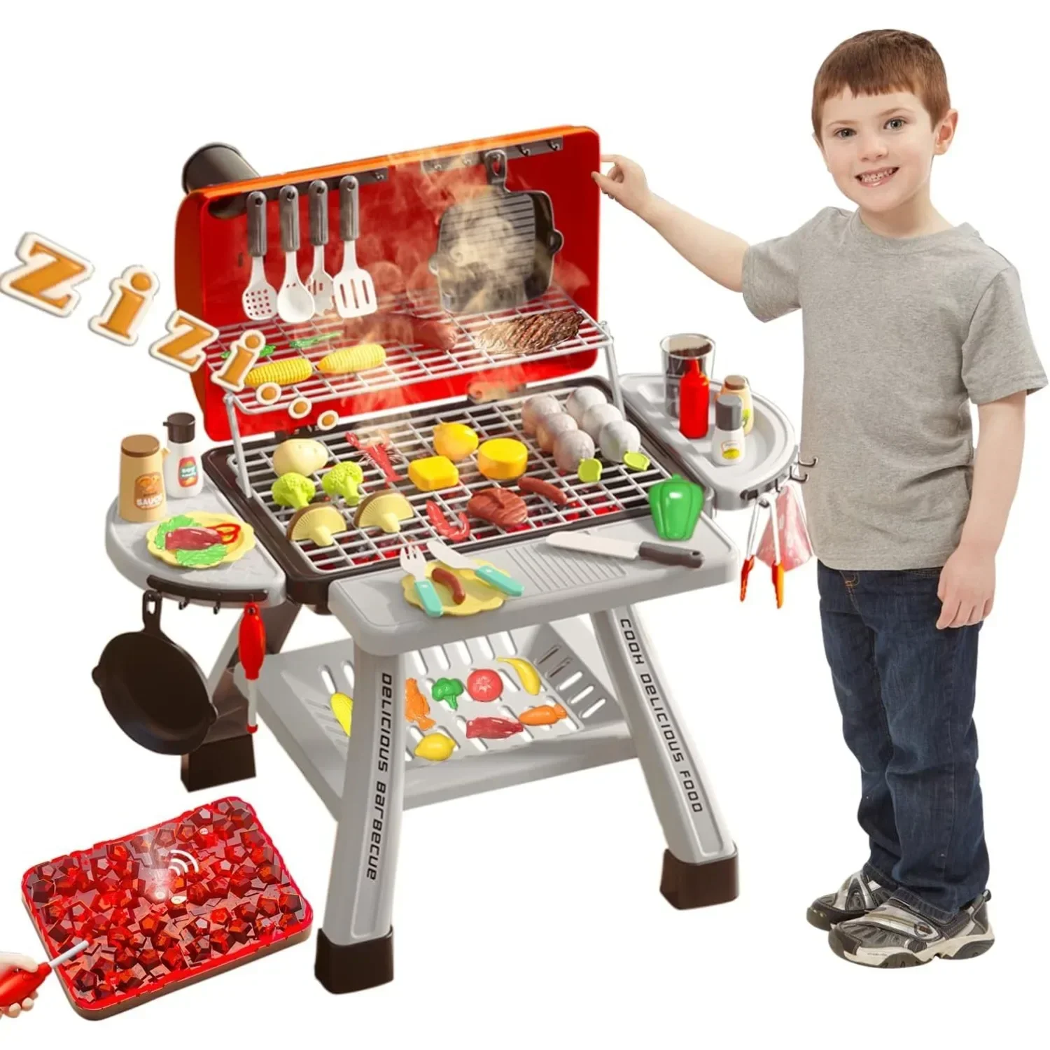 Ensemble de jouets de gril de  - Camping Cooking With Kids avis et prix