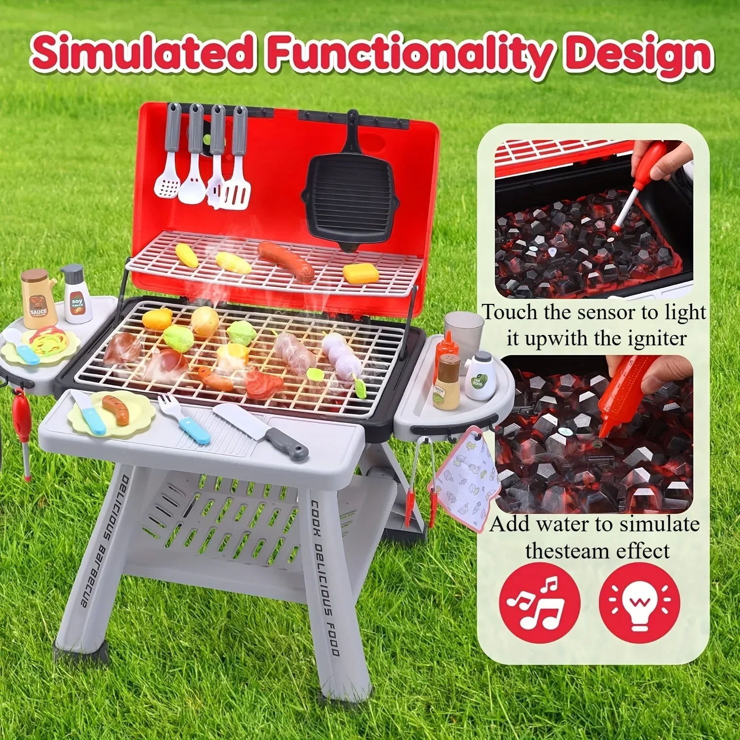 Ensemble de jouets de gril de  - Camping Cooking With Kids avis et prix
