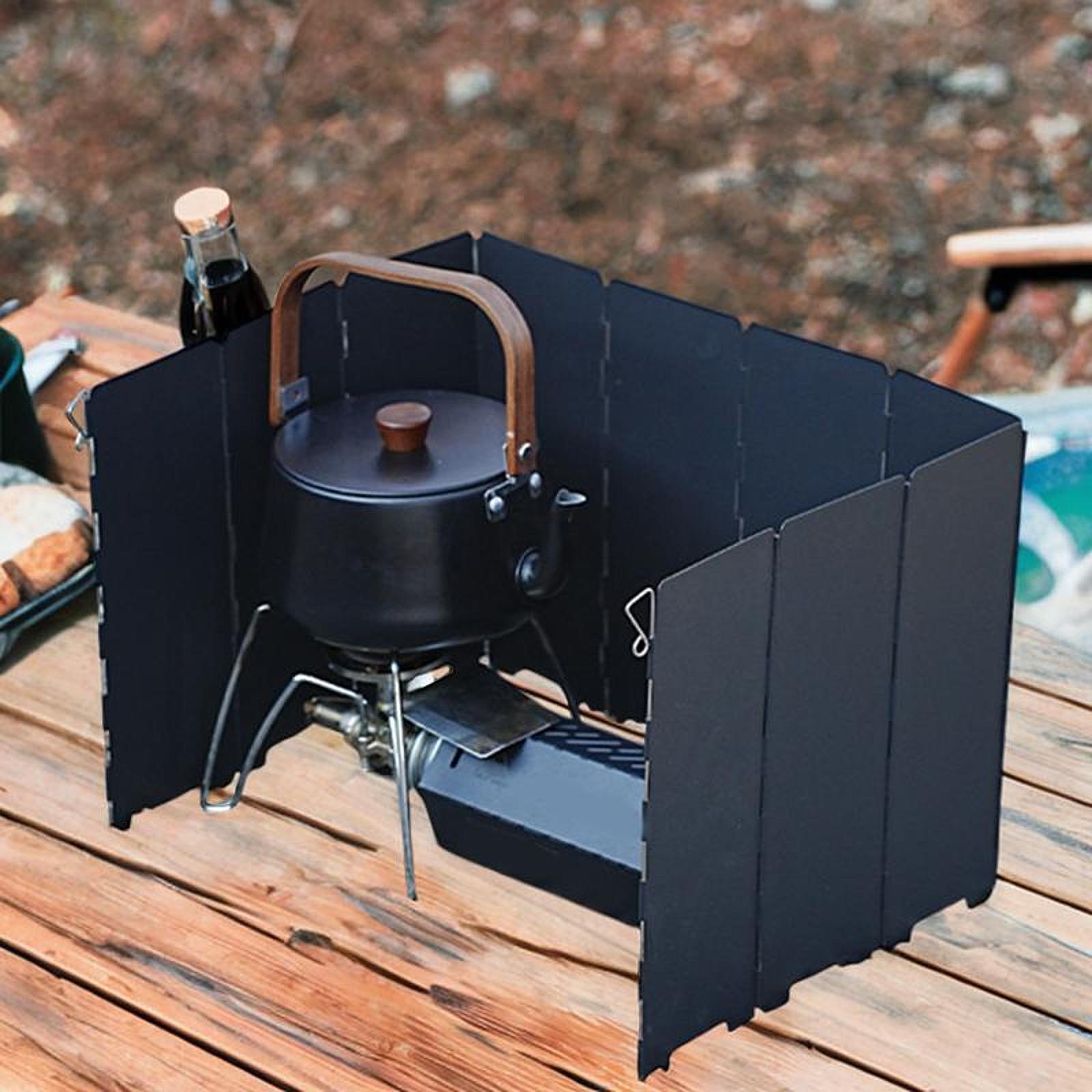 Bouclier coupe-vent pliable en - Camping Cooking Wind Blocker avis et prix