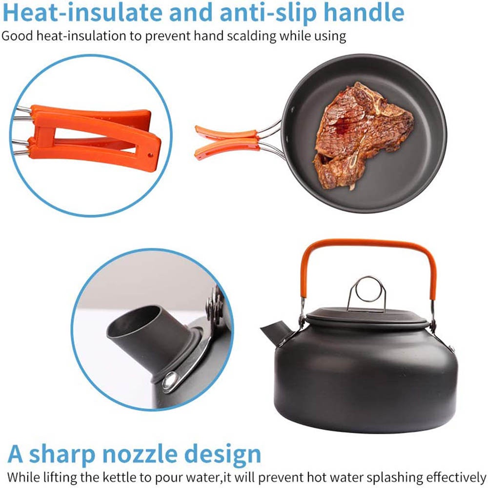 Ensemble de cuisine de camping - Camping Cooking Vegetables avis et prix