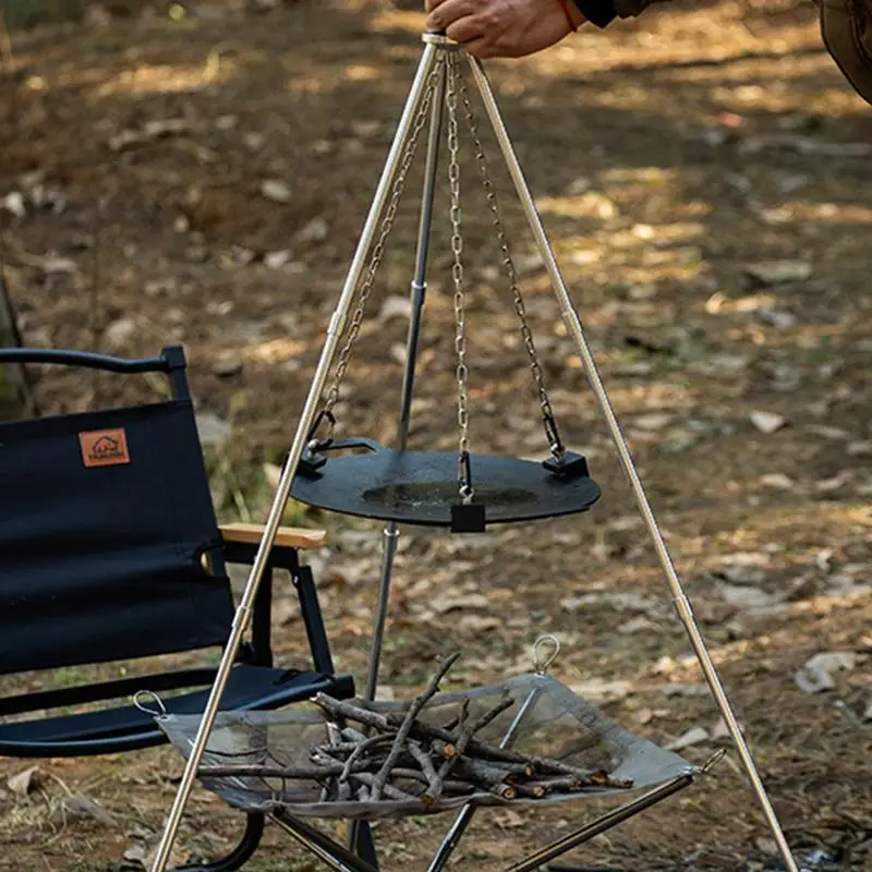 Trépied de camping en aluminiu - Camping Cooking Multi Tool avis et prix