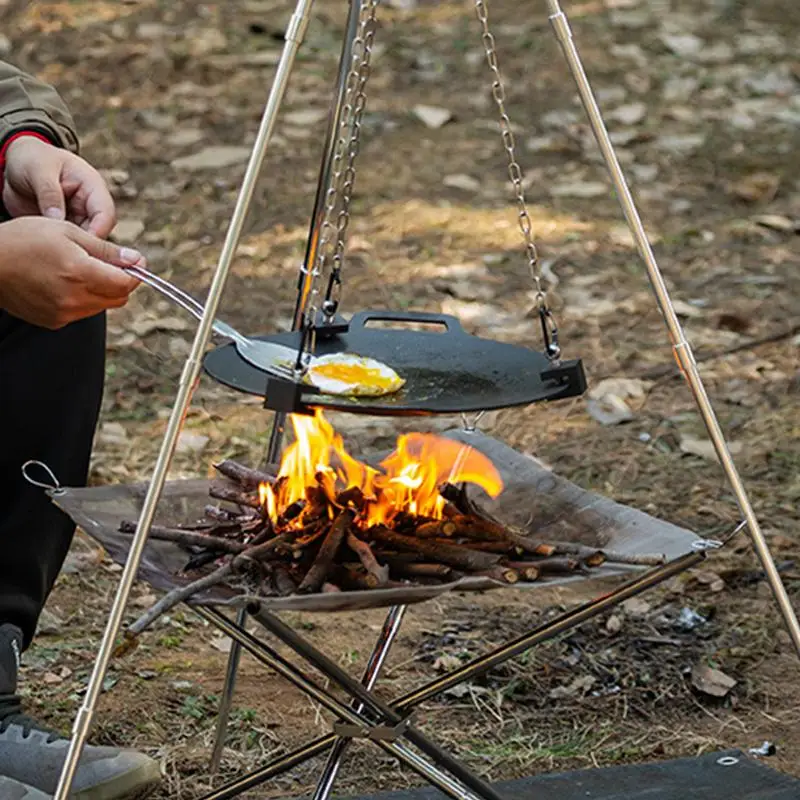 Trépied de camping en aluminiu - Camping Cooking Multi Tool avis et prix