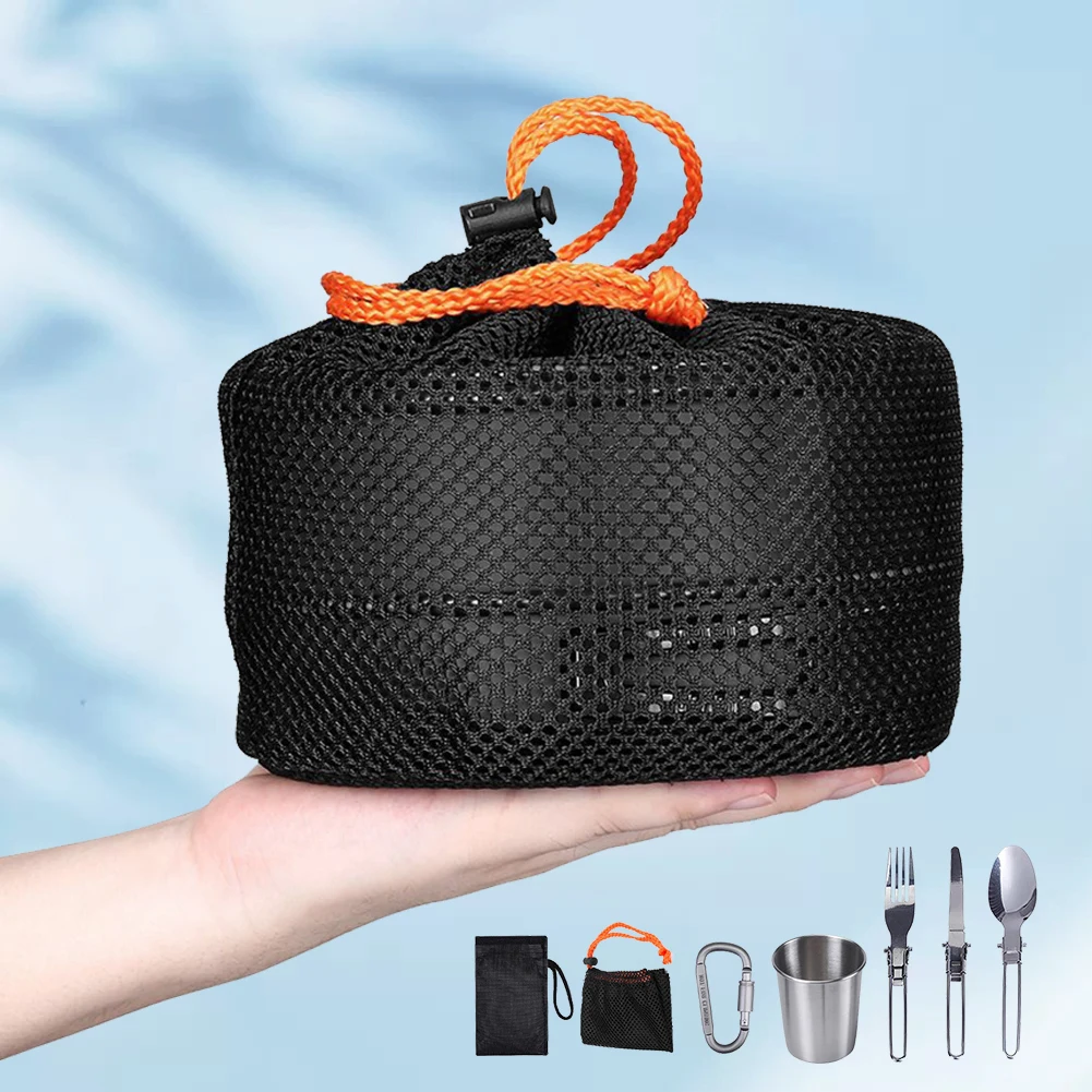 Kit de cuisine de camping, bou - Camping Cooking Set Lightweight avis et prix