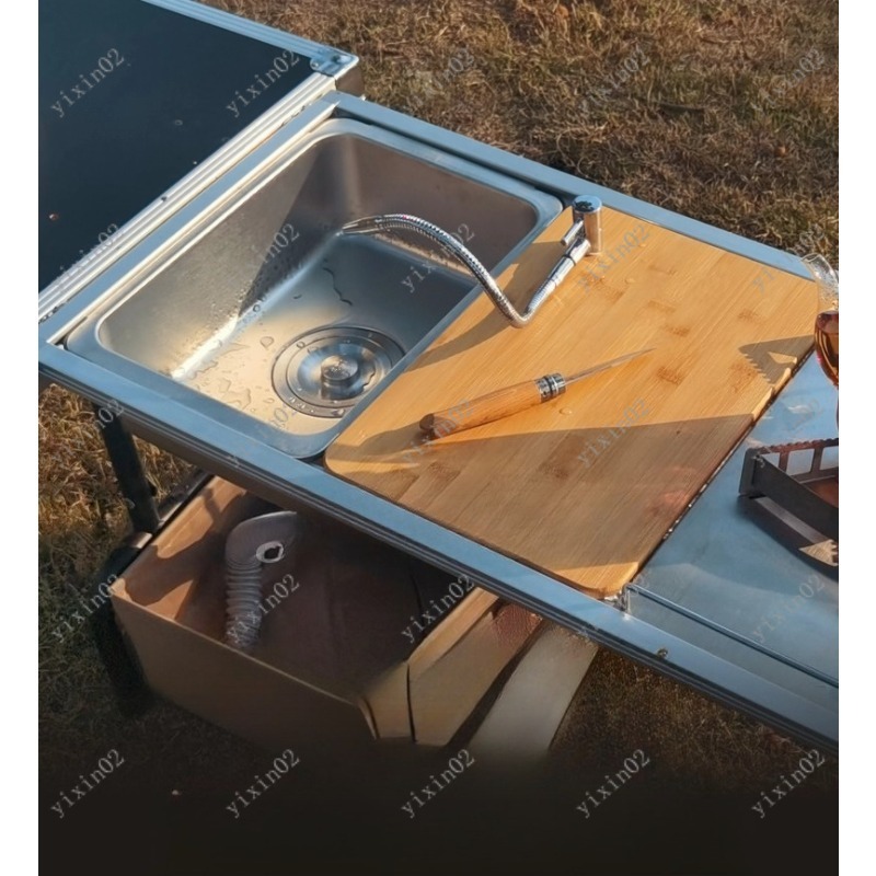 Module d'évier de cuisine port - Camping Cooking Vegetables avis et prix